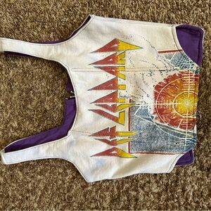 Urban outfitters reworked vintage tee corset